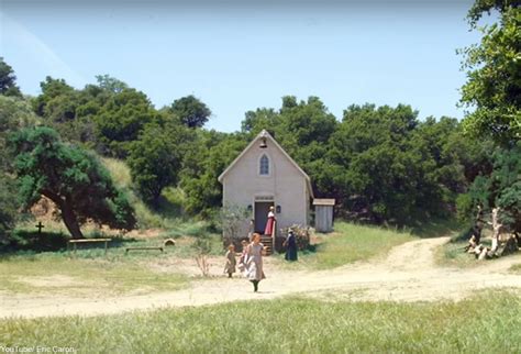 The Set Of Little House On The Prairie Then And Now The Good Old Days