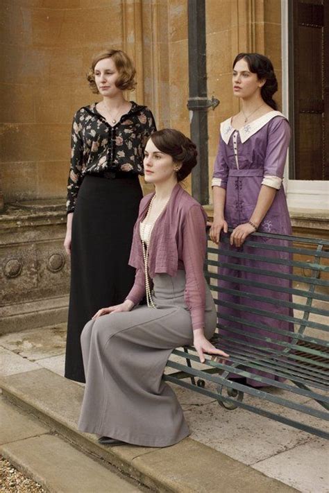 Laura Carmichael As Lady Edith Michelle Dockery As Lady Mary And
