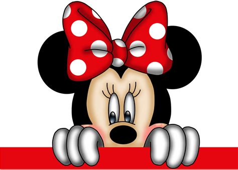 Minnie Mouse Red And Black Png Png Image Collection