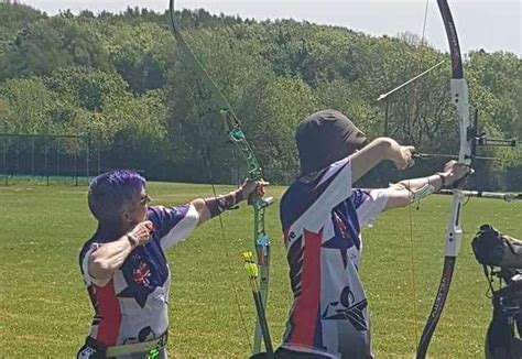 Newark Castle Archers Compete At Derbyshire County Archery Association Open