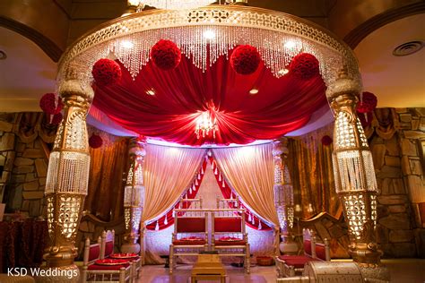 A Regal Indian Wedding And Reception With All The Floral Fixin