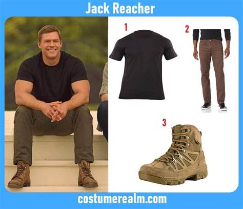 Dress Like Jack Reacher From Amazon Prime S Reacher Jack Reacher Outfits Costume Cosplay