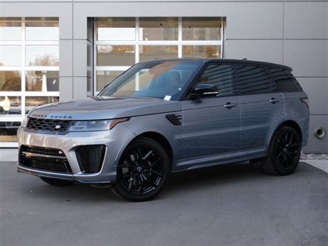 Edmunds also has land rover range rover sport svr pricing, mpg, specs, pictures, safety features, consumer reviews and more. New 2020 Land Rover Range Rover Sport SVR 4 Door in Salt ...