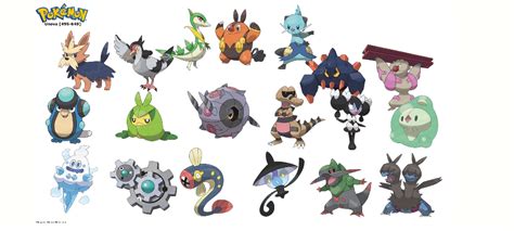 Pokemon 3 Stage Evolutions Unova Middle Stage By Quintonshark8713
