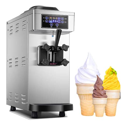 Frozen Yougurt Commercial Ice Cream Making Machinesoft Serve Ice Cream