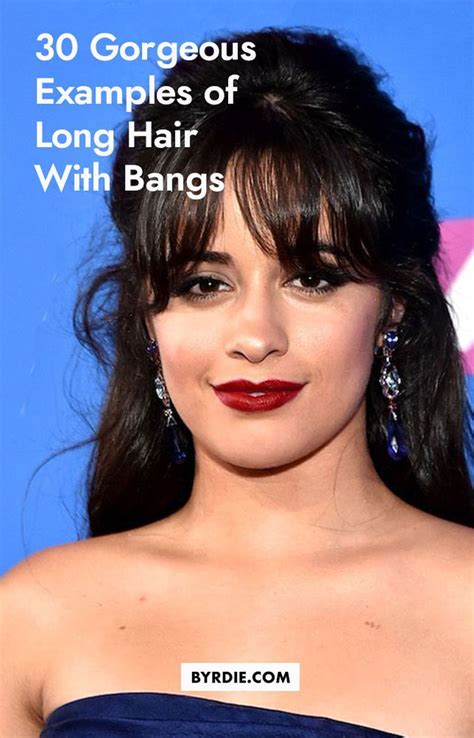 30 Gorgeous Examples Of Long Hair With Bangs Cool Haircuts Hairstyles