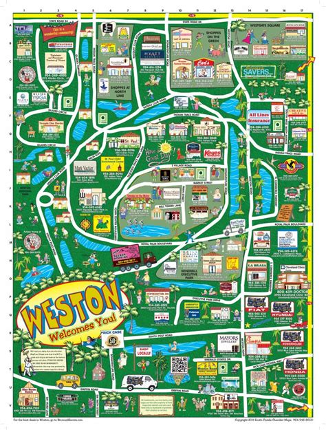 Where Is Weston Florida On The Map And Travel Information Download