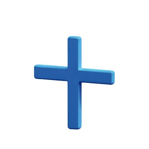 Christian Cross 3d Rendering Icon Illustration 28853300 Png