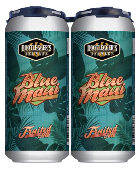 Bootleggers Blue Maui 4 Pack Cans Buy Craft Beer Online Shop And