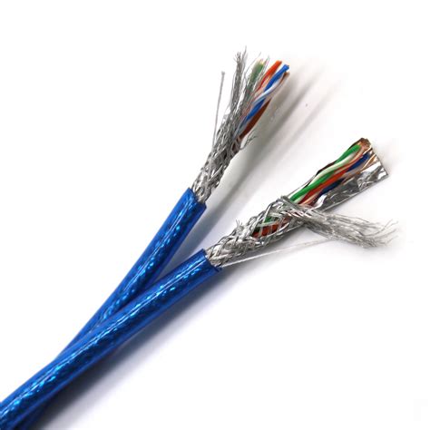 Sftp Double Shielded Cable 24awg 051mm Cca Bc Ofc Cat5e Network