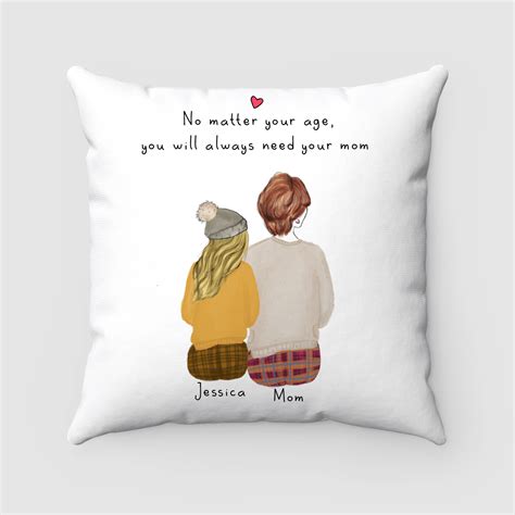 Mother And Daughter Pillow Glacelis