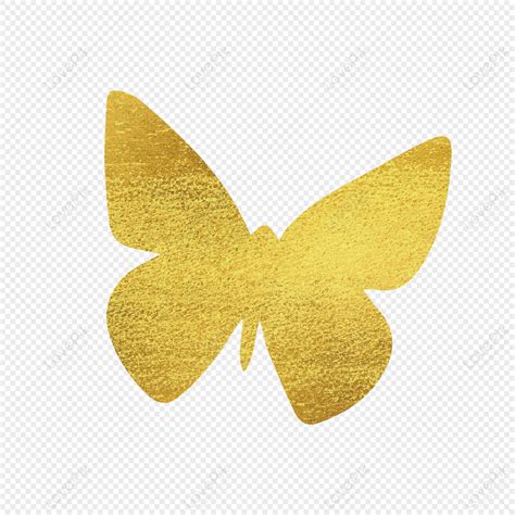 Golden Butterfly Paper Cut Butterfly Material Paper Cut Free Png And