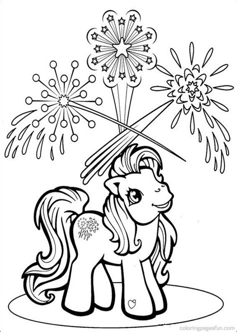 pony  cartoons printable coloring pages
