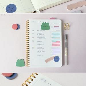Plan Marker Sticky Notes Adhesive Notepad Notepads Memo Etsy