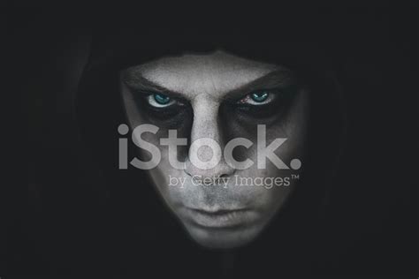 Scary Man Coming Out Of The Dark Stock Photo Royalty Free Freeimages