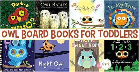 27 Awesome Owl Board Books For Toddlers