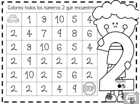Numbers Preschool Toddler Math Kindergarten Abc
