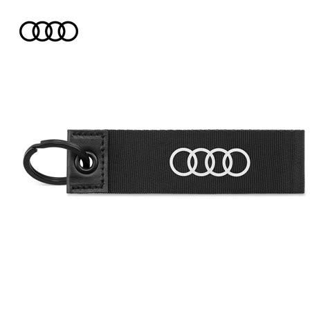 Audi Key Ring Black 4 Rings — Audi Flagship Store
