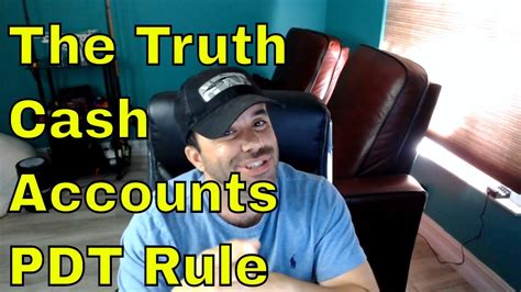 Choose the one that works for you. The Truth About Cash Trading Accounts - YouTube