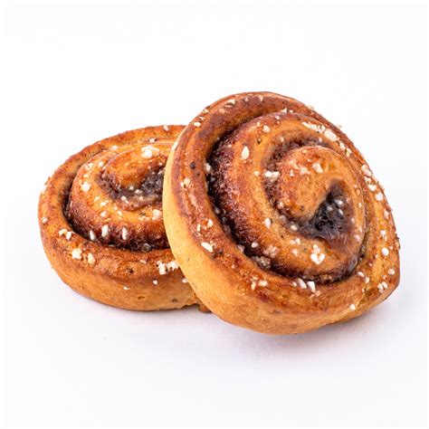 Cinnamon roll / Kanelbulle 80g x 45 (Sweet pastries) - Eesti Pagar AS