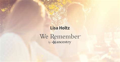Lisa Holtz 2021 Obituary