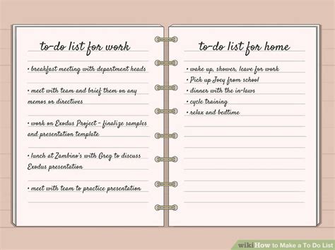 How To Make A To Do List 10 Steps With Pictures Wiki How To English