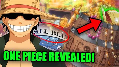 The End Of One Piece Solved What Is The One Piece Treasure Luffy