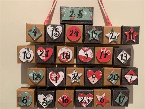 Handcrafted Refillable Fill Your Own Advent Calendar Etsy Uk