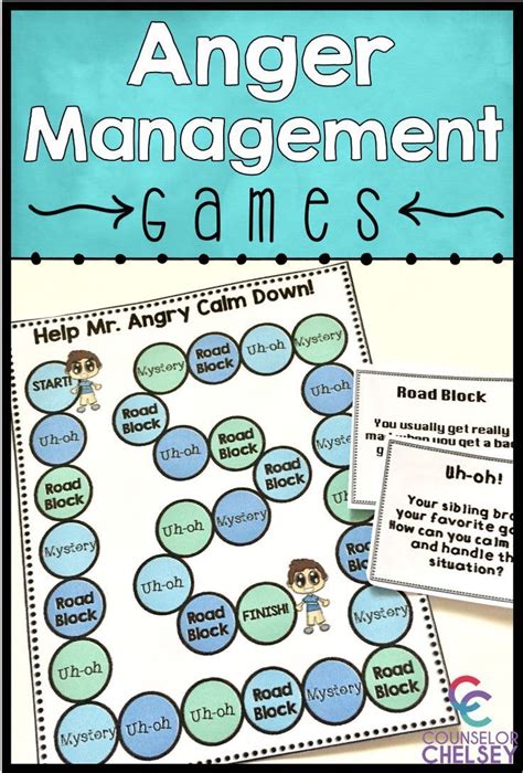 anger management games — counselor chelsey simple school counseling ideas anger management
