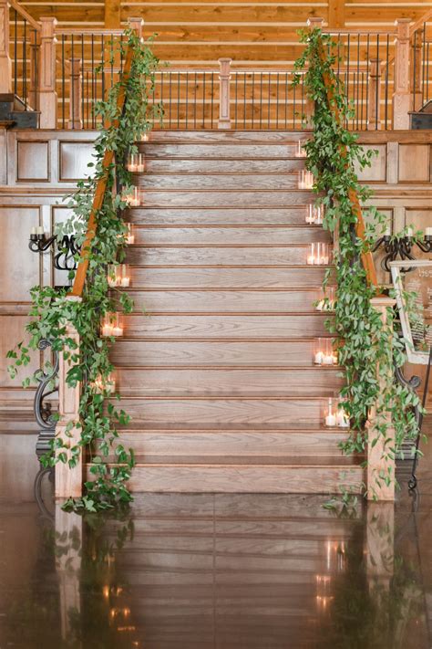 Wedding Staircase Decor ~ 26 Creative Wedding Ideas And Wedding Reception