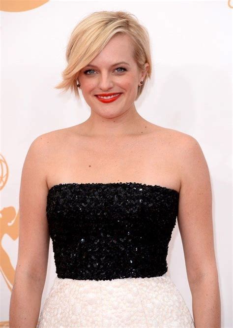 Elisabeth Moss Great Hair And Makeup At The Emmys 2013 Lainey Gossip Entertainment Update