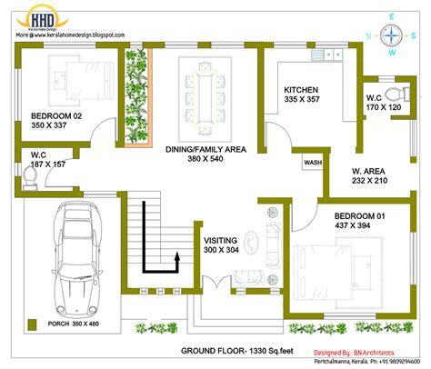 2 Storey House Design With 3d Floor Plan 2492 Sq Feet
