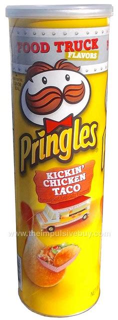 Review Pringles Food Truck Flavors Kickin Chicken Taco The