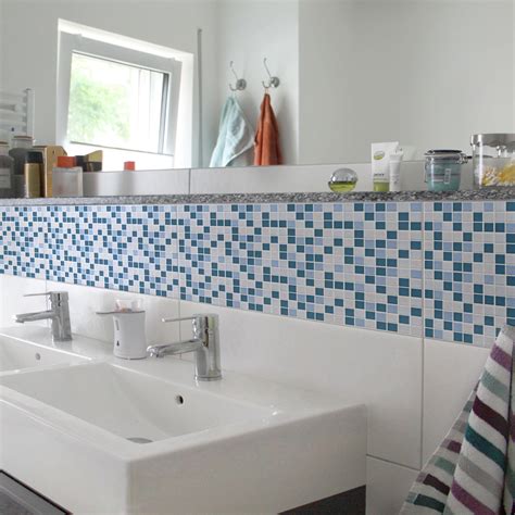 Mit der folgenden fliesen bordüre bestseller tabelle hast du die möglichkeit einen schnellen überblick zu bekommen und kannst direkt im shop den artikel zu einem günstigen preis bestellen! Fliesen Bordüre - Mosaikfliesen Blau Grau 60x30 ...