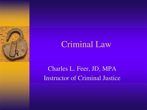 Ppt Criminal Law Powerpoint Presentation Free Download Id9639049