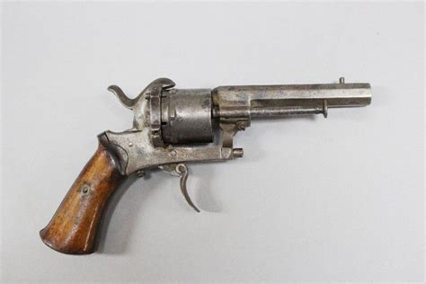 Antique Pinfire Revolver 8mm Cal Nsw License H Required Firearms