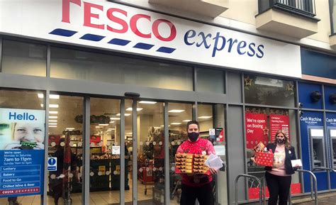 Local Tesco Stores Donate Goodies To Bring Festive Cheer To Staff At
