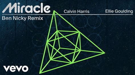 Calvin Harris Ellie Goulding Miracle Ben Nicky Remix Official Visualiser YouTube Music