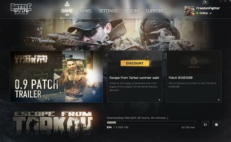 Escape From Tarkov Launcher PC Version Game Free Download - Gaming News