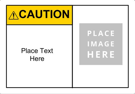 Download a label template to create your own labels in microsoft® word. GHS ANSI Caution predesigned template for your next project | Avery