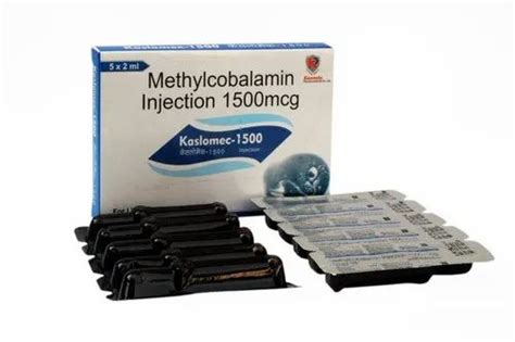 Methylcobalamin Injection 1500 Mcg At Rs 35stripe Vitamin B12 Tablet