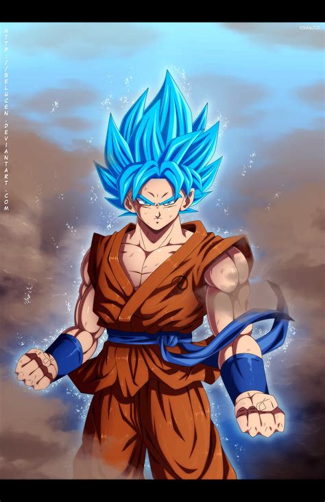 Goku Blue Anime Dbs Dbz Dragon Ball Super God Goku Super Super
