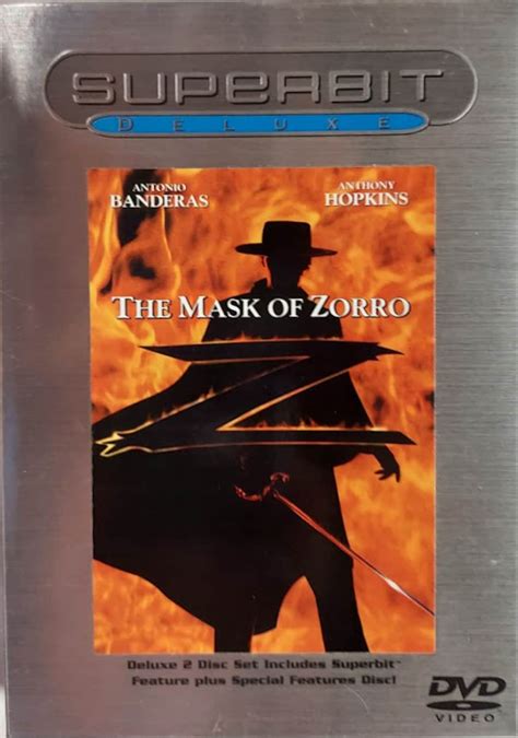 Dvd 1998 Vintage Movie Titled The Mask Of Zorro Starring Antonio