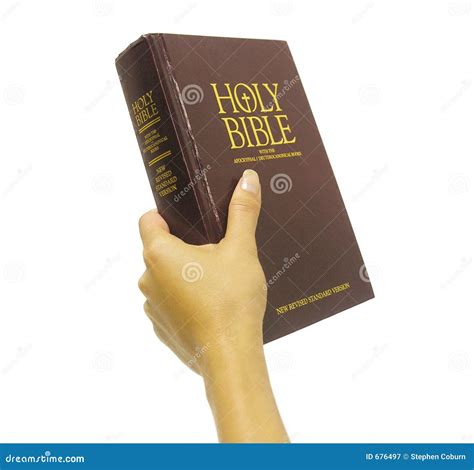 Holding Bible Stock Image Image Of Book Religion Prayer 676497