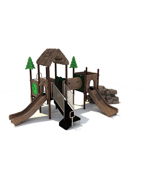 Wooden Commercial Playground Equipment