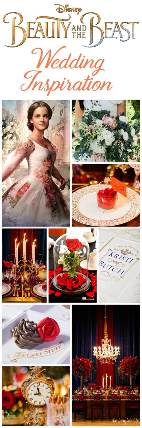 Live-Action BEAUTY AND THE BEAST Wedding Inspiration ...