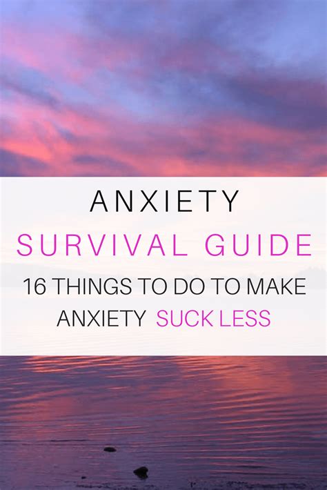 Anxiety Guide Pinterest Radical Transformation Project