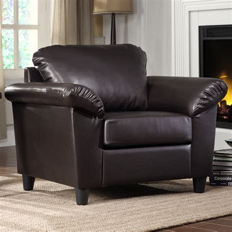 Faux leather club chairs' frame is so fragile that humidity is going to make them look terrible, very fragile, and extremely breakable or bendable! Insten Lucia Dark Brown Faux Leather Club Chair - Free ...