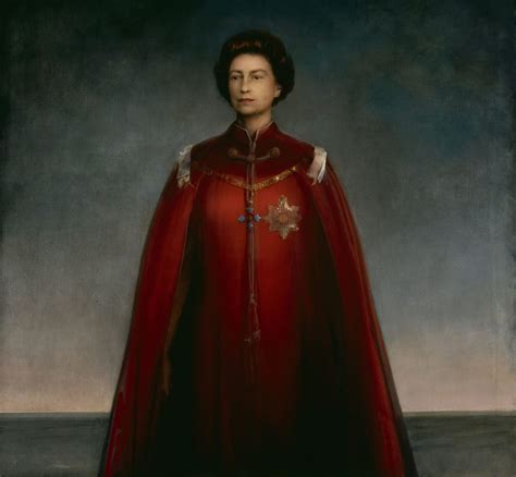 National Portrait Gallery Portrait Of Queen Elizabeth Ii By Pietro Annigoni1969 Photo Credit
