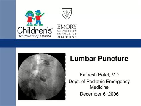 Ppt Lumbar Puncture Powerpoint Presentation Free Download Id1436990